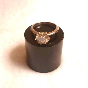 4 CT Ivory Diamond "LOVE U 4 LIFE" Ring